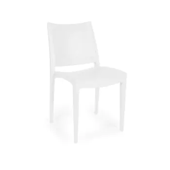 Chaise de terrasse Lotus - Empilable - Blanc - G-Line