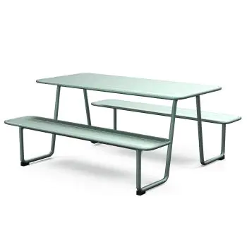Table de pique-nique Mino - Largeur 150 cm - Verte - G-Line