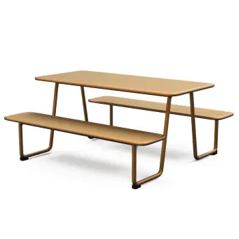 Table de pique-nique Mino - L 150 cm - Terre cuite - G-Line