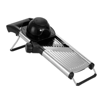 Mandoline - Acier inoxydable/ABS - Noire - G-Line