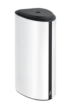 Distributeur de savon / désinfectant - Alcool - Montage mural - Distributeur infrarouge sans contact - 0.85 Litre - Blanc - G-Line