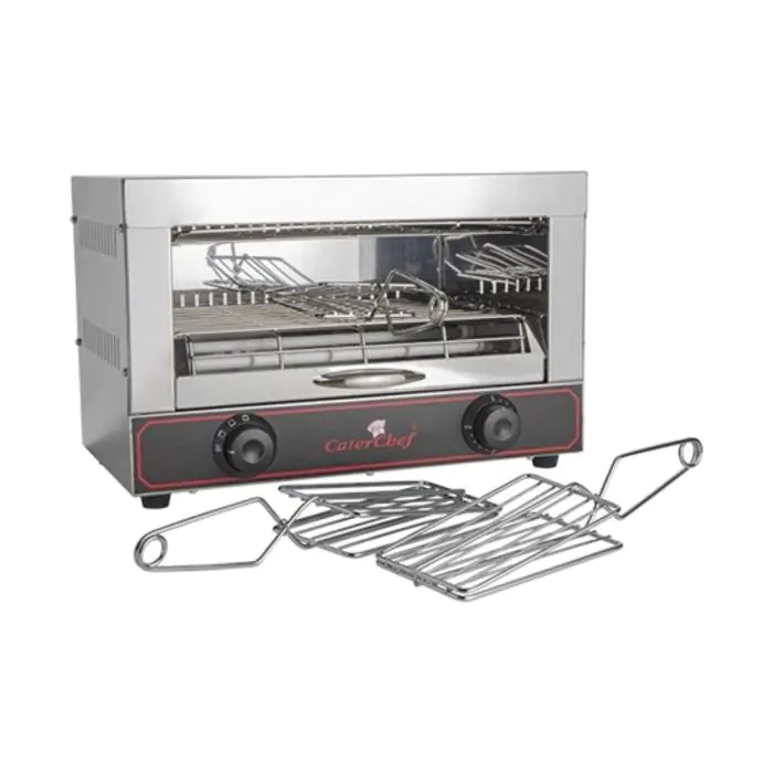 Sandwicherie - H 29 x 44 x 30 CM - 8 KG - 220 - 240 V - 1700 W - Inox - Caterchef - 680100 E680100 €161.00 Tosti / grille-pain