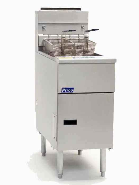 Pitco - SG14S - Gaz naturel - Friteuse à gaz - Néerlandais SG14S-A-NL €3,749.00 Friteuses à gaz