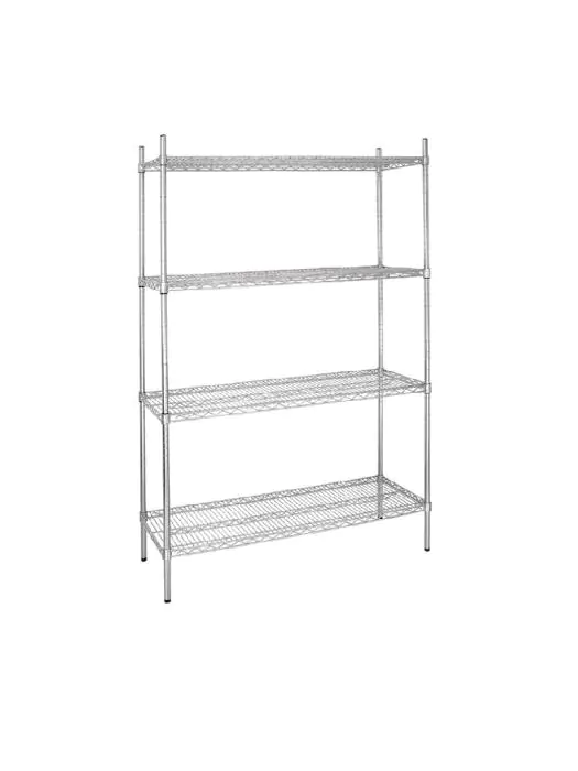 Étagère - 4 étagères - H 184 x 122 x 45,7 CM - Zinc - Vogue - L928 L928 €176.00 Thèse
