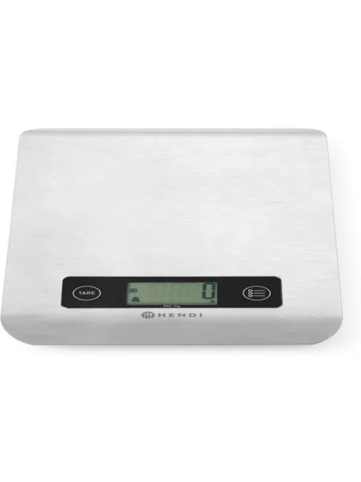 Balance de cuisine - acier inoxydable - H 1,1 X 15,1 X 20 CM - Hendi - 580226 580226 €18.95 Balance numérique