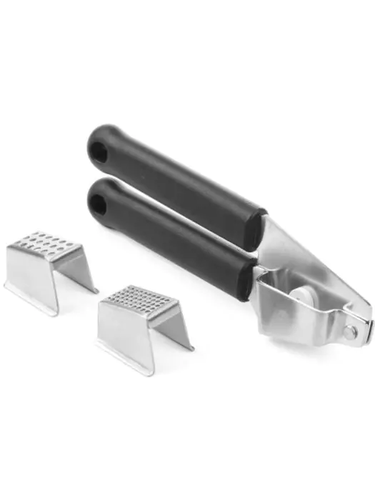 Presse-ail - Polypropylène et acier inoxydable - H 7,5 x 2,5 x 18 cm - Hendi - 856123 856123 €9.95 Râper/presser/couper
