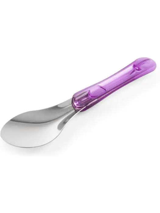 Spatule à glace avec manche en Tritan - Violet - 26 cm - Acier inoxydable - Hendi - 755839 755839 €6.25 Cuillères doseuses à glace