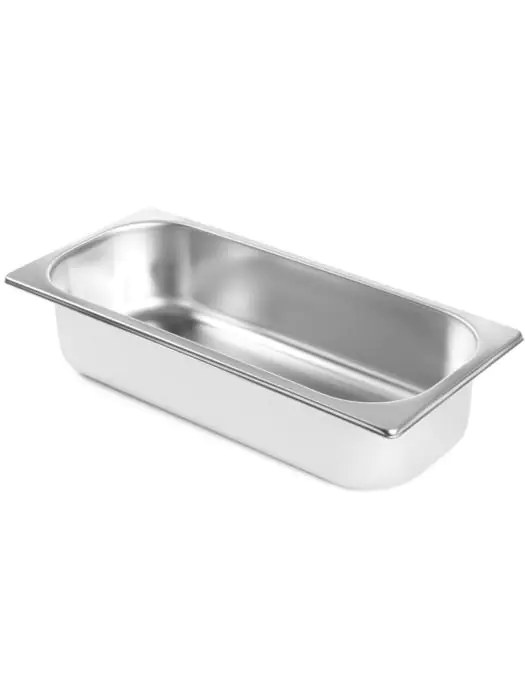 Bac à glaçons Profi Line - Acier inoxydable - H 8 x 16,5 x 36 cm - Hendi - 802045 802045 €20.25 Articles sur les glaces