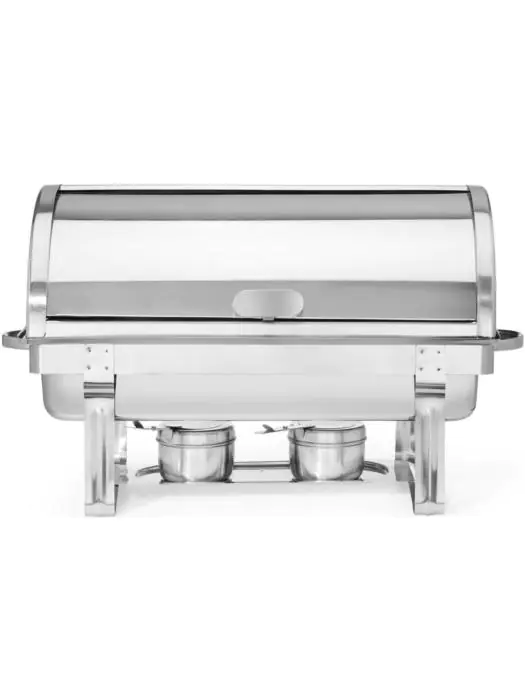 Chafing dish Rolltop Gastronorm 1/1 - Acier inoxydable 18 0 - H 40 x 34 x 59 cm - Hendi - 470206 470206 €111.14 Chafing dish roll-top