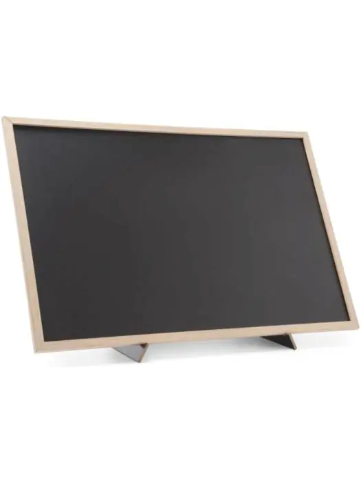Tableau noir avec support - 60 x 40 cm - Hendi - 664131 664131 €11.75 Tableaux noirs