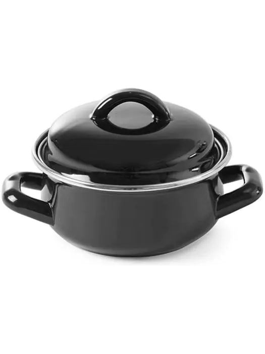 Casserole/sauce avec couvercle - H 10,3 x 13,5 x 18 cm - Hendi - 625705 625705 €11.50 Poêle de cuisson