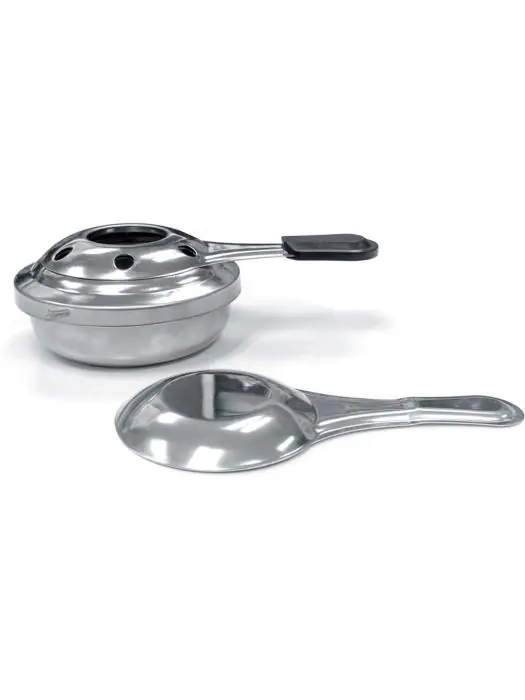 Brûleur à fondue - 2 pièces - Chromé - H 5 X 9,5 CM - Hendi - 111420 111420 €9.95 Chauffe-plats