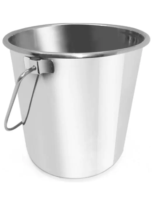 Seau - 10 litres - H 23,9 x Ø 27,8 CM - Hendi - 516768 H516768 €13.37 seaux en acier inoxydable