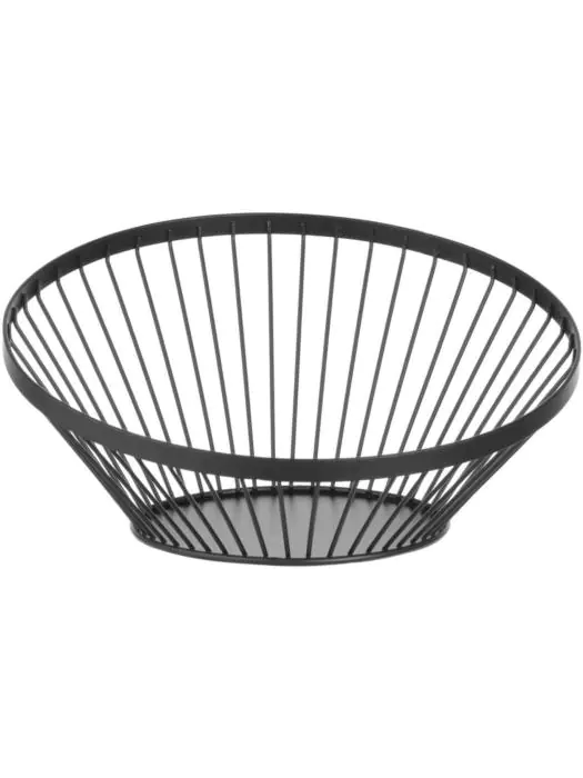 Corbeille à fruits - H 13 cm - Noir mat - Hendi - 427088 427088 €13.75 Panier orange