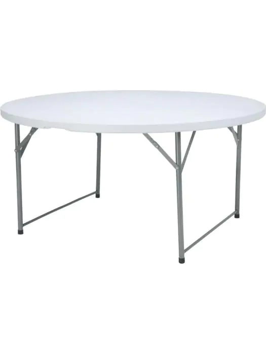 Table de buffet ronde pliante - PEHD - H 74 x 150 cm - Hendi - 810996 810996 €118.20 Tables pliantes