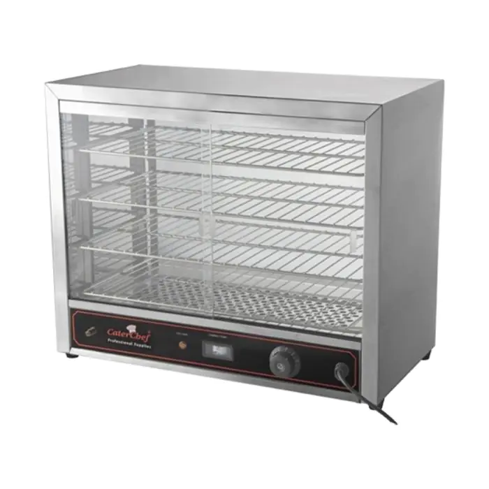 Vitrine chauffante - H 53 x 64 x 36 CM - 45 KG - 220 - 240 V - 1000 W - Inox - +30°C / +85°C - Caterchef - 680050 680050 €233.75 Vitrine chaude