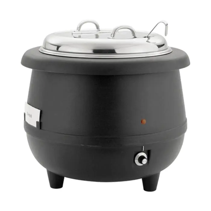 Marmite à soupe - H 38 CM - 5,1 KG - Ø38,5 CM - 220 - 240 V - 380 W - Polypropylène - 10 Litres - Avec Découpe Cuillère Et Anse - 861090 861090 €85.00 Marmites à soupe