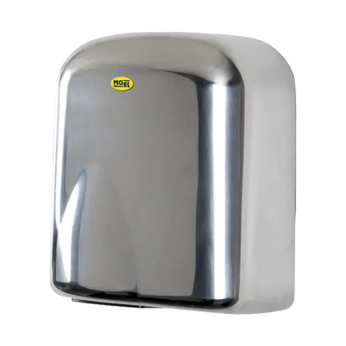 Sèche-mains - H 25,5 x 21,8 x 16 CM - 2,63 KG - 220 - 240 V - 1650 W - Inox - Mo-el - 505245 E505245 €152.88 Sèche-mains