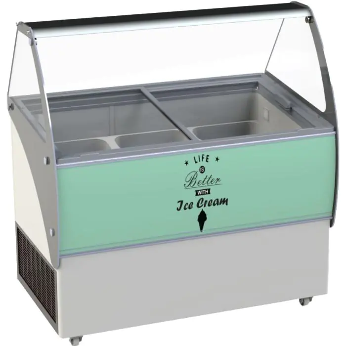 Présentoir à boules de glace Curaçao - 455 Litre - Combisteel - 7472.0105 7472.0105 €1,652.00 Vitrine à glaces