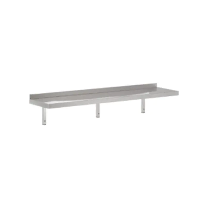 Etagère murale - Konsoles incluses - Acier inoxydable - Argent - H 32 x L 180 x P 30 CM - Combisteel 7455.0650 €115.32 Étagères murales en inox
