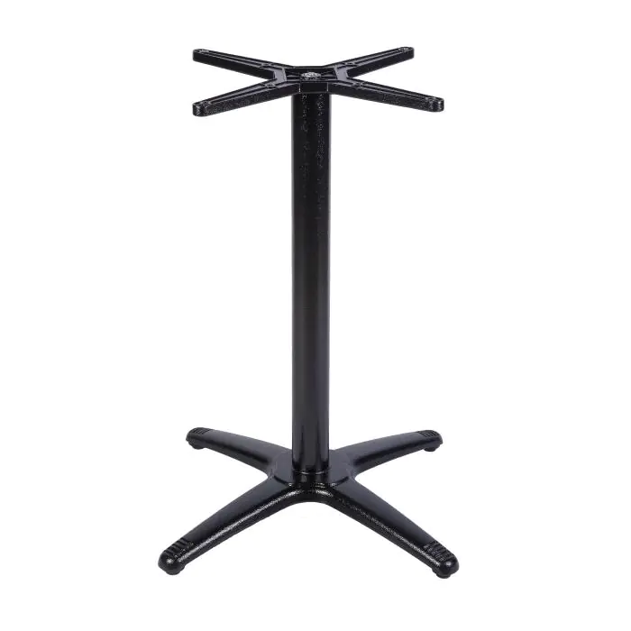 Pied de table - Roma - 4 pieds - Noir - Fonte - G-Line HW-43034 €44.95 Pieds de tables de restauration