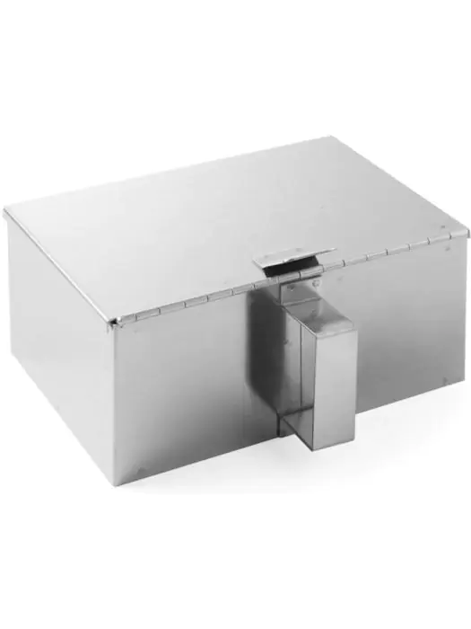 Collecteur de cendres - acier inoxydable - H 9,1 X 17 X 20,2 CM - Hendi - 440506 440506 €21.75 Cendriers