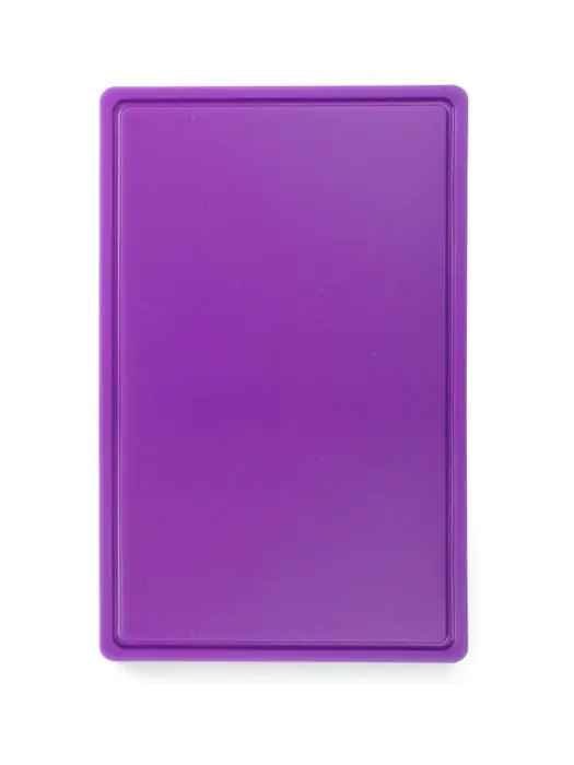 Planche à découper - Violette - 1/1 GN - PEHD - H 1,5 x 32,5 x 53 cm - Hendi - 826065 826065 €20.95 Lames de coupe / planches à découper