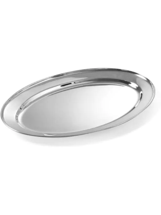 Plat ovale - acier inoxydable - 29 X 45 CM - Hendi - 404508 404508 €9.95 Plateau de service