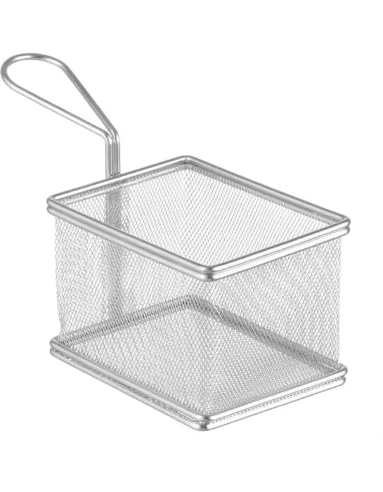 Paniers à friture miniatures - acier inoxydable - H 8,5 X 10 X 12,5 CM - Hendi - 426432 426432 €5.95 Présentation