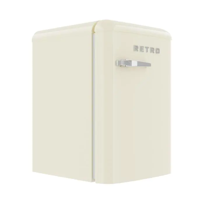Réfrigérateur rétro - 1 porte - Modèle de table - 120 litres - Crème - 230 V - G-Line HW-139382 €214.13 Réfrigérateur de table