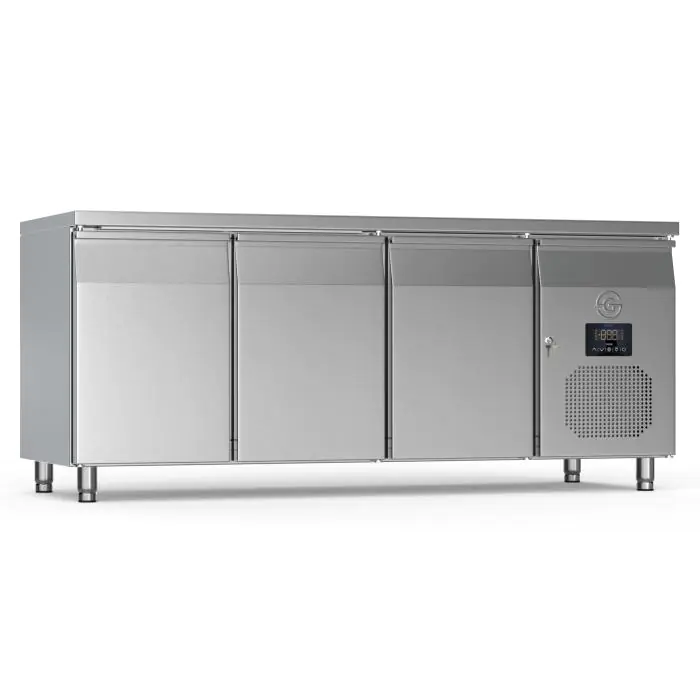 Établi réfrigéré - 3 portes - acier inoxydable - Ligne G700 GL-161625 €1,099.00 Établis réfrigérés