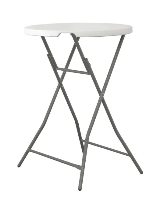 Table de fête - pliable - Ø 80 cm rond - blanc/gris 810958 €59.08 Tableaux