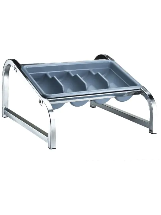 Range-couverts Standard - 1/1 GN - 1 niveau - acier inoxydable - G-Line 27608 €62.95 Unités de distribution de couverts