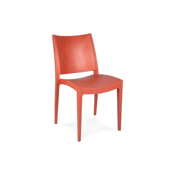Chaise de terrasse Lotus - Empilable - Orange - G-Line HW-61241 €29.95 Chaises de terrasse