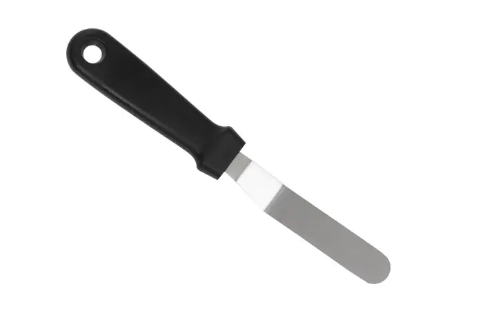 Spatule - Largeur 10 cm - Courbe - Acier inoxydable - Noire - G-Line GL-168535 €2.99 Couteaux