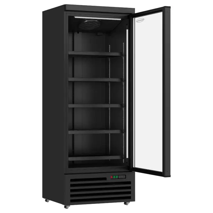 Réfrigérateur - Porte en verre - 1 porte - 600 litres - Noir - 230V - H 199,7 x L 75 x P 71 CM - Combisteel 7455.2242 €1,099.00 Vitrine à boisson