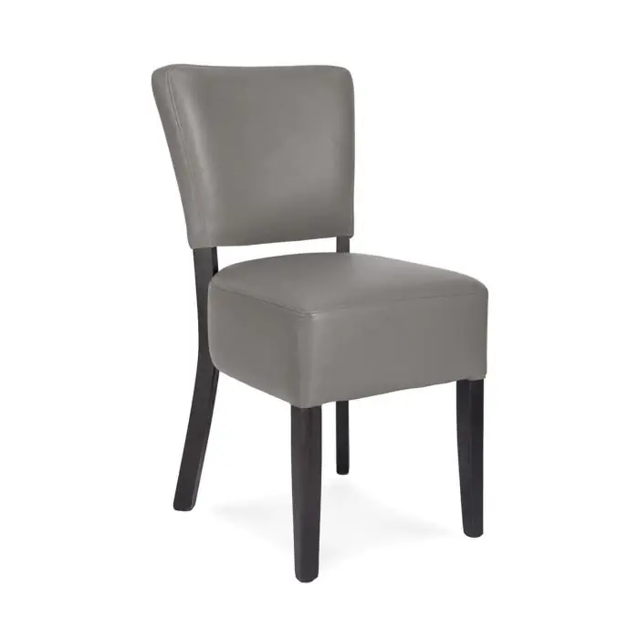 Chaise Rome - Gris éléphant - Cuir synthétique - G-Line HW-019052 €54.95 Sièges en cuir