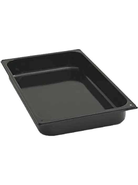 Bac gastronorme - 1/1 GN - Acier - Emaillé - Gastro GNBak-1/1-Geemailleerd-Gastro €17.95 Bacs GN noirs