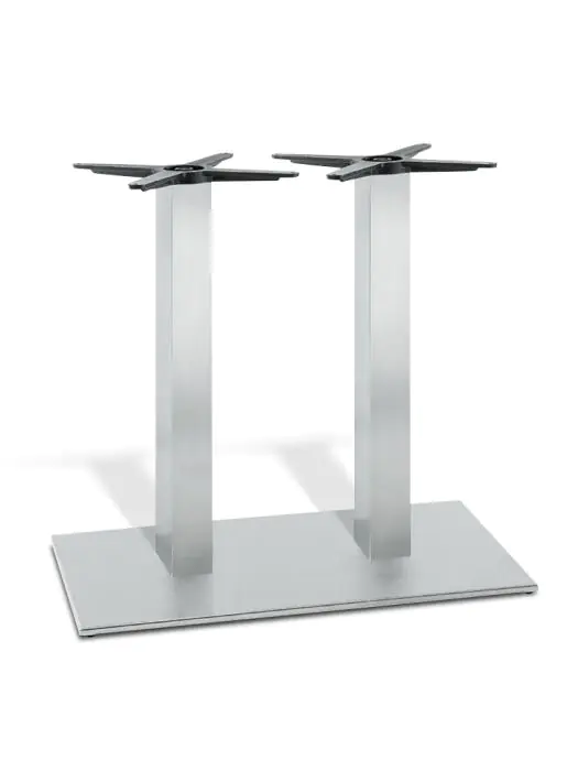 Pied de table / Pied de table - Double - Acier inoxydable - G-Line HW-21239 €99.95 Pieds de tables de restauration
