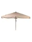 Parasol Karin - Écru - H 394 x L 500 x P 500 cm - G-Line HW-17380 €669.00 Parasols de restauration