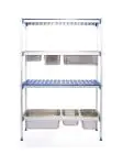 Rack de stockage aluminium GN 1/1 - Aluminium Polypropylène - H 168,5 X 35,5 X 112 CM - Hendi - 812266 812266 €197.00 Accessoires pour entrepôts frigorifiques