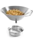 Passoire à frire en acier inoxydable - RVS - H 17 x 41,5 x 45 cm - Hendi - 630808 630808 €31.50 Accessoires pour friteuses