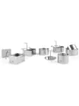 Cercle à pâtisserie rond - Acier inoxydable 180 - H 4,5 x 6 cm - Hendi - 512135 512135 €2.34 Anneaux alimentaires