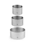 Cercle à pâtisserie rond - Acier inoxydable 180 - H 4,5 x 6 cm - Hendi - 512135 512135 €2.34 Anneaux alimentaires