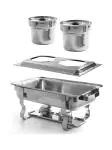 Support pour 2 casseroles bainmarie - acier inoxydable - H 3 X 32,5 X 53 CM - Hendi - 470930 470930 €18.36 Accessoires Chafing dish