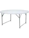 Table de buffet ronde pliante - PEHD - H 74 x 150 cm - Hendi - 810996 810996 €118.20 Tables pliantes