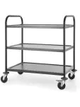 Chariot de service - H 95 x 59 x 91 CM - Hendi - 811320 H811320 €148.39 Chariots de service
