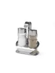 Menage - inox 180 - H 11,5 X 5,5 X 8,5 CM - Hendi - H465301 H465301 €4.50 Sel et poivre