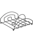 Porte-serviettes - 20 x 20 CM - Noir mat - Hendi - 427163 427163 €6.59 Porte-serviettes