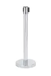 Potelet barrière inox avec tirette - Rouge - G-Line HW-17131 €44.95 Cordon décoratif et bornes